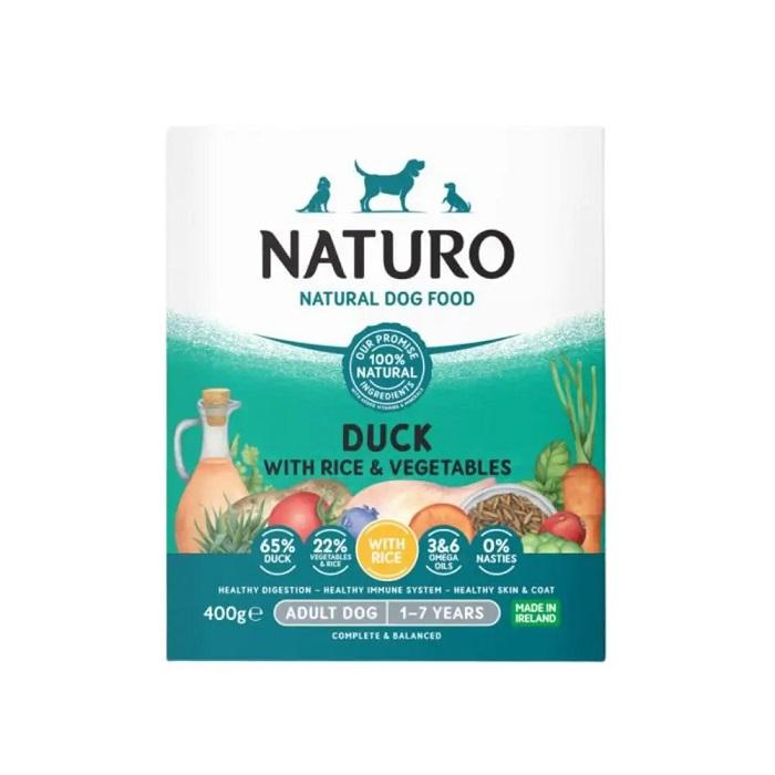 NATURO DUCK WITH RICE & VEG TRAY 400G