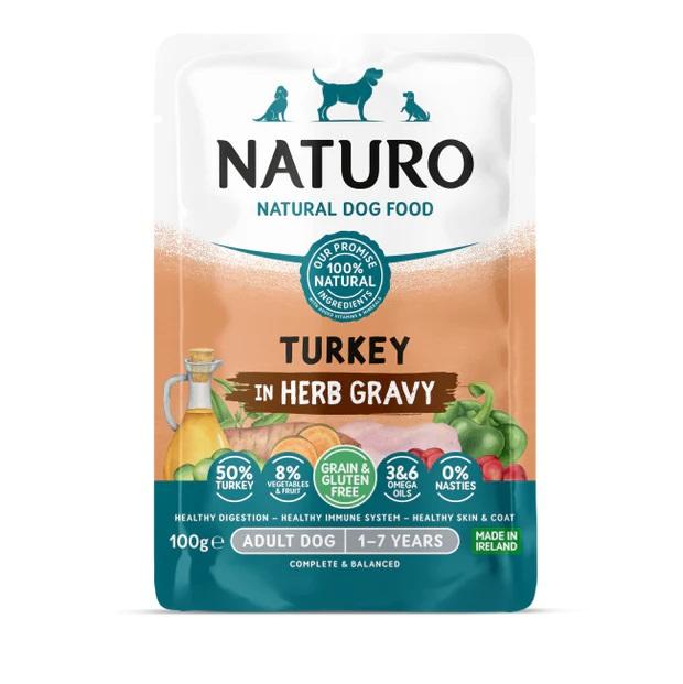 NATURO TURKEY & HERB GRAVY 100G