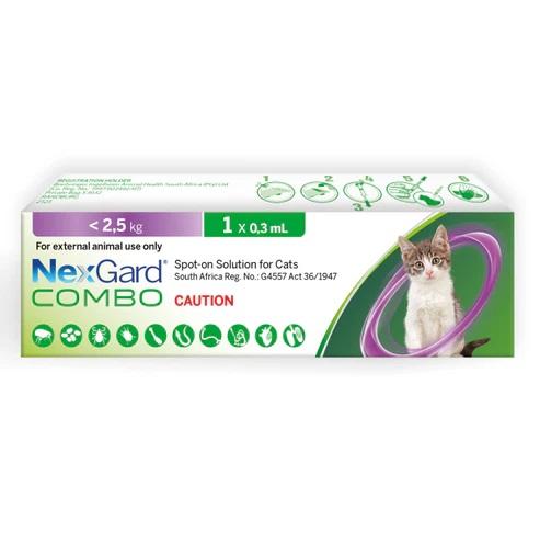 NEXGARD COMBO KITTEN >2.5KG
