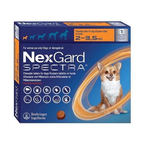 NEXGARD SPECTRA XS (2-3.5KG)