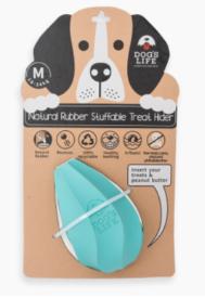 Dogs Life Stuffable (S) Turquise Dog Toy