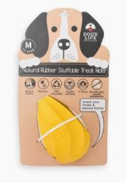 Dogs Life Stuffable (S) Yellow Dog Toy