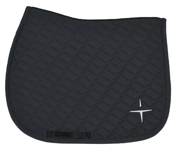 TROLLE SHEVRON TECH-JERSEY JUMP SADDLE PAD