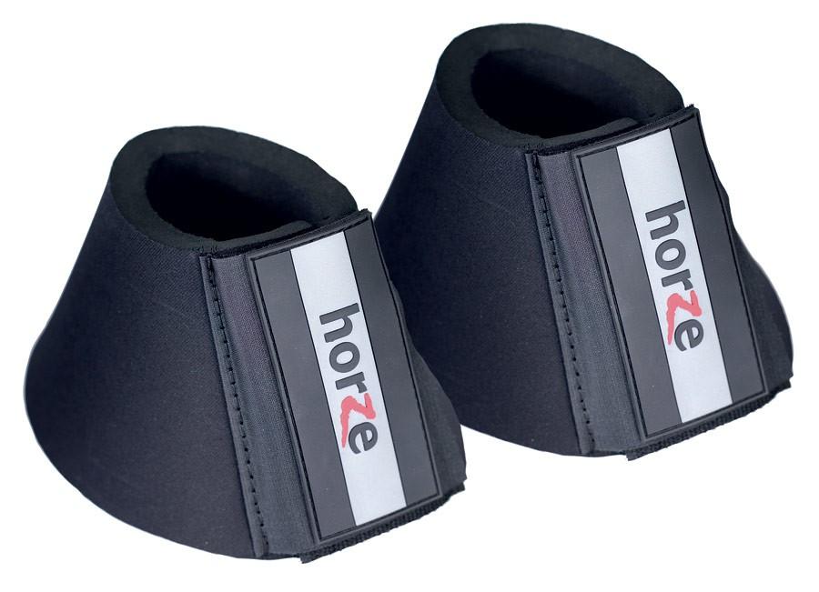 Xl Black Neoprene Bell Boots Horze