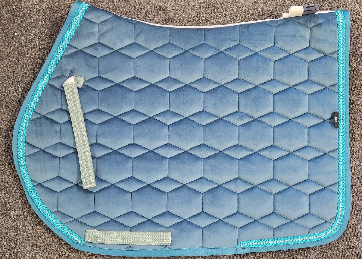 Full Mattes Numnah velvet with crystal