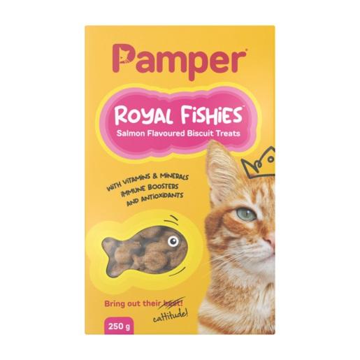 Pamper Royal Fish Bisc Salmon 250g