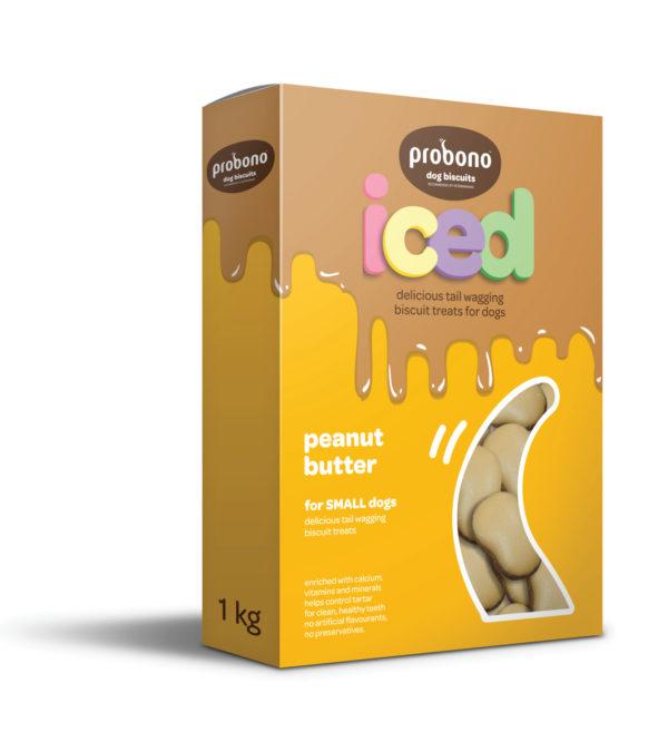 PROBONO PEANUT BUTTER ICED SMALL DOGS 1KG