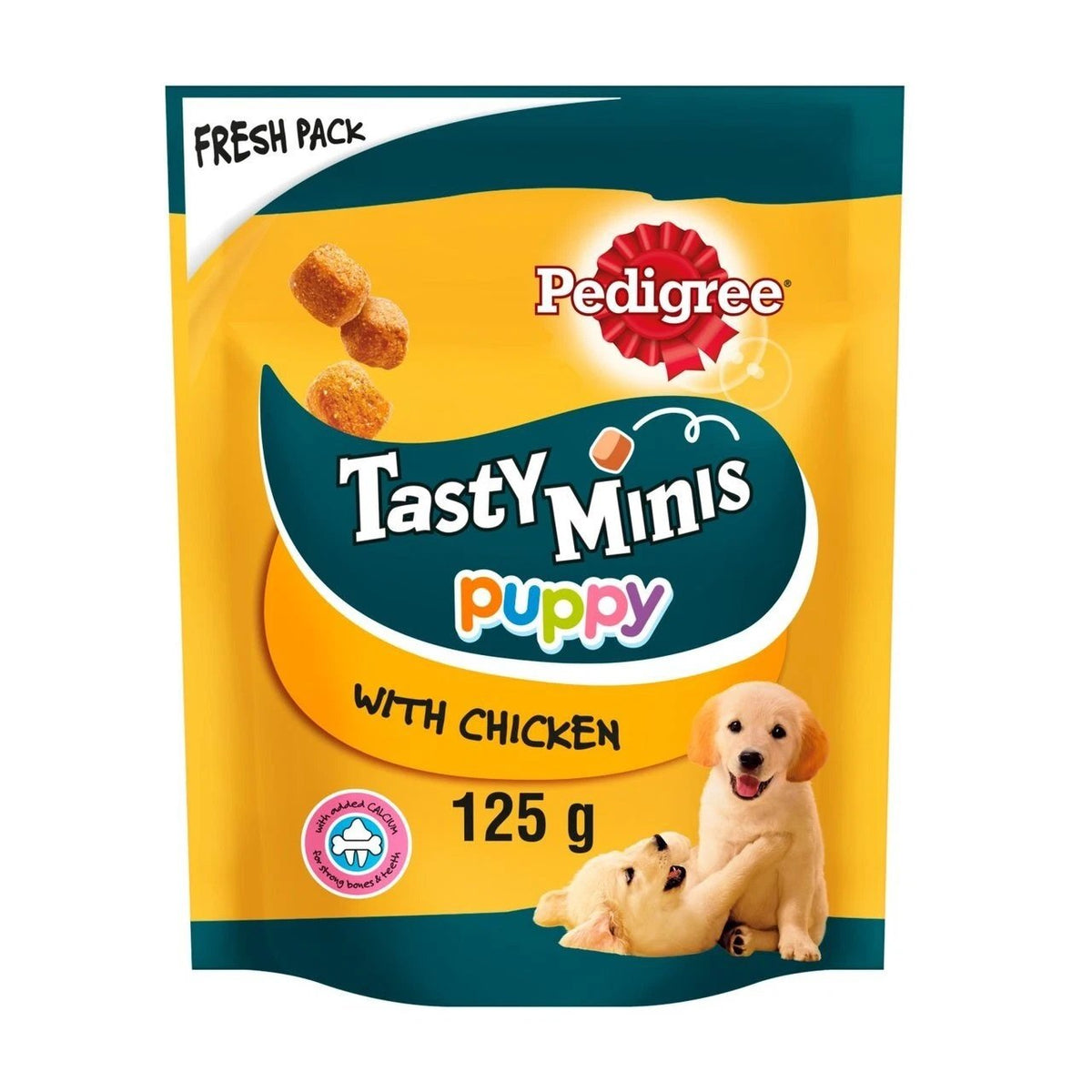 PEDIGREE PUPPY MINI CHEWY BITES CHICKEN 125G