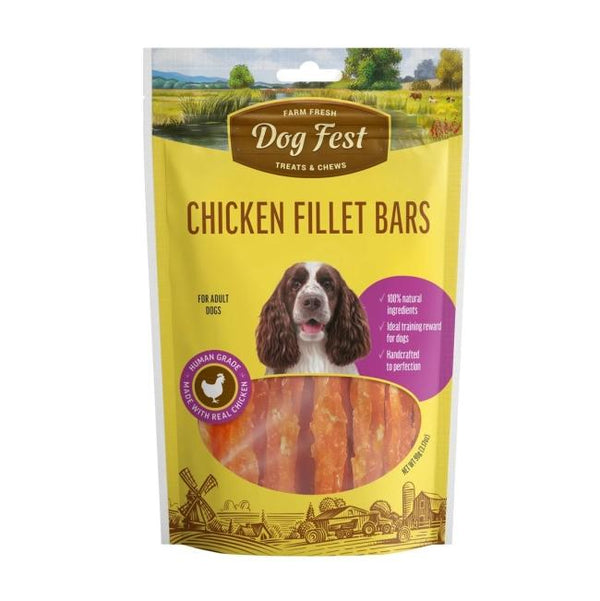 Pet Fest Chicken Fillet Bars 90g