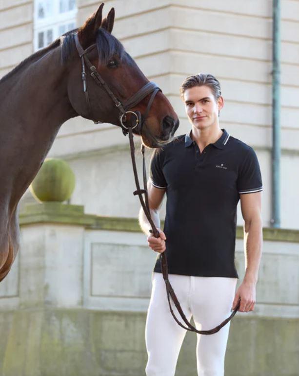 Kingsland Classic Mens Polo shirt Black