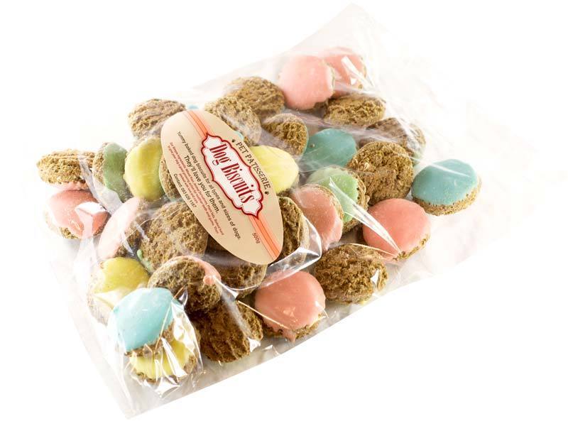 Pet Patisserie Iced Dog Biscuits 500g