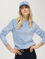 TH BELAIR RHINESTONE PULLOVER BLUE