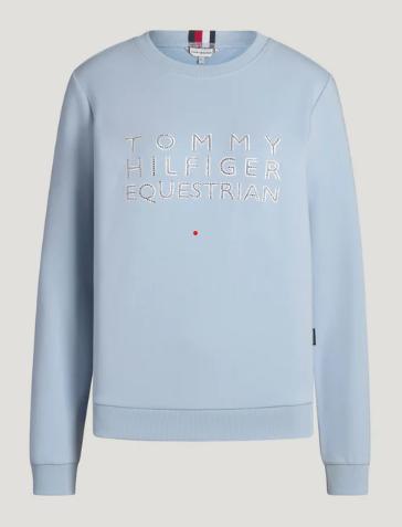 TH BELAIR RHINESTONE PULLOVER BLUE