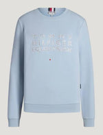 TH BELAIR RHINESTONE PULLOVER BLUE