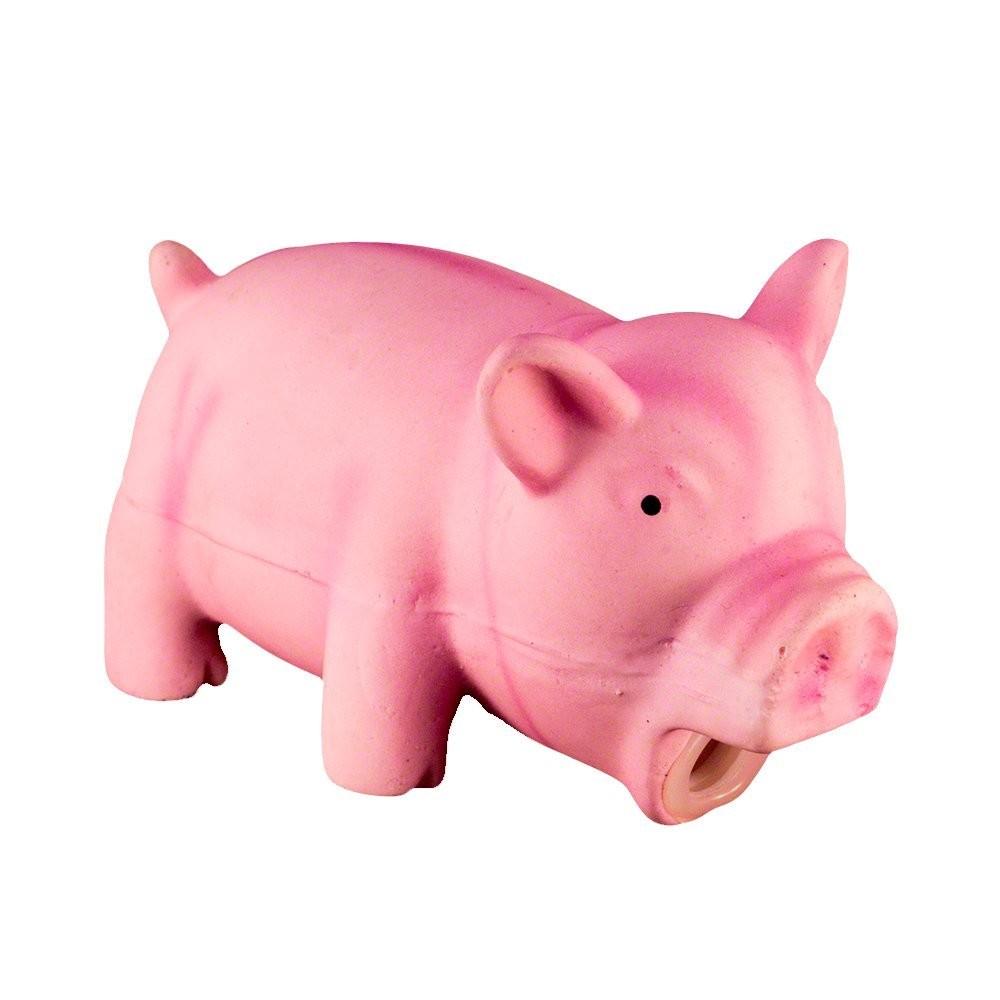 Pink Latex Pig - L each