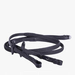 Full Black Rubber Reins.
