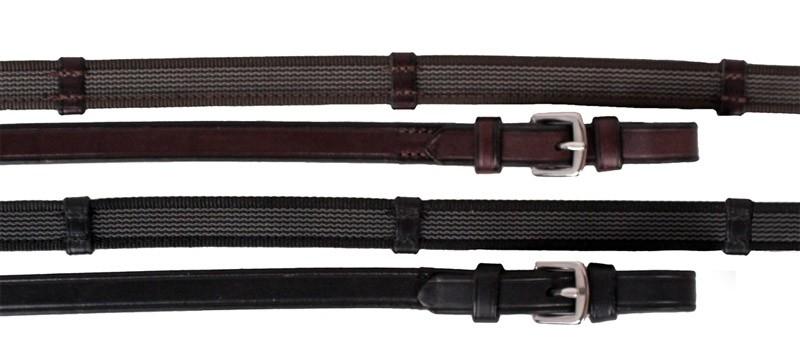 Full Brown Suregrip Cleated Reins