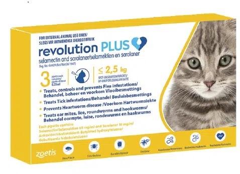 Revolution Plus Cat 1.25-2.5kg 3s Yellow