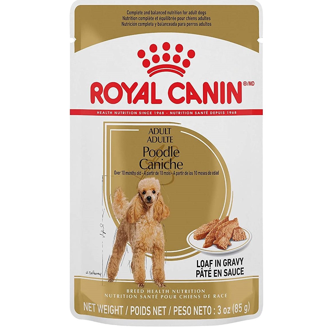 R/C POODLE ADULT POUCH 85G