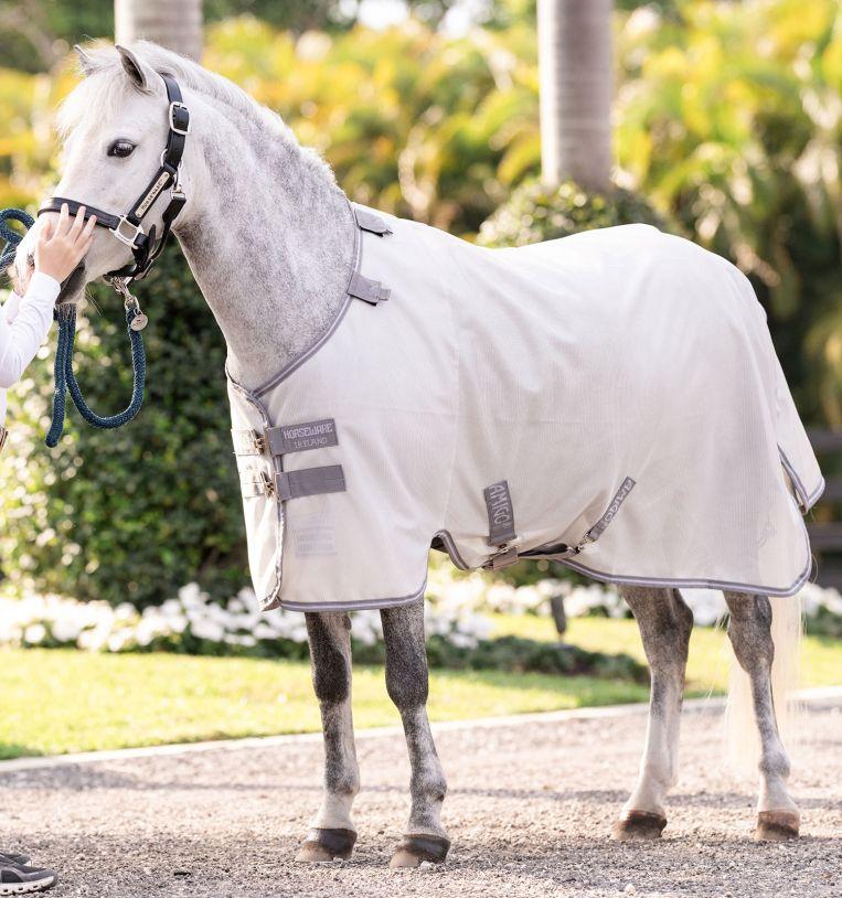 Amigo Bug Rug Pony Silver/Grey