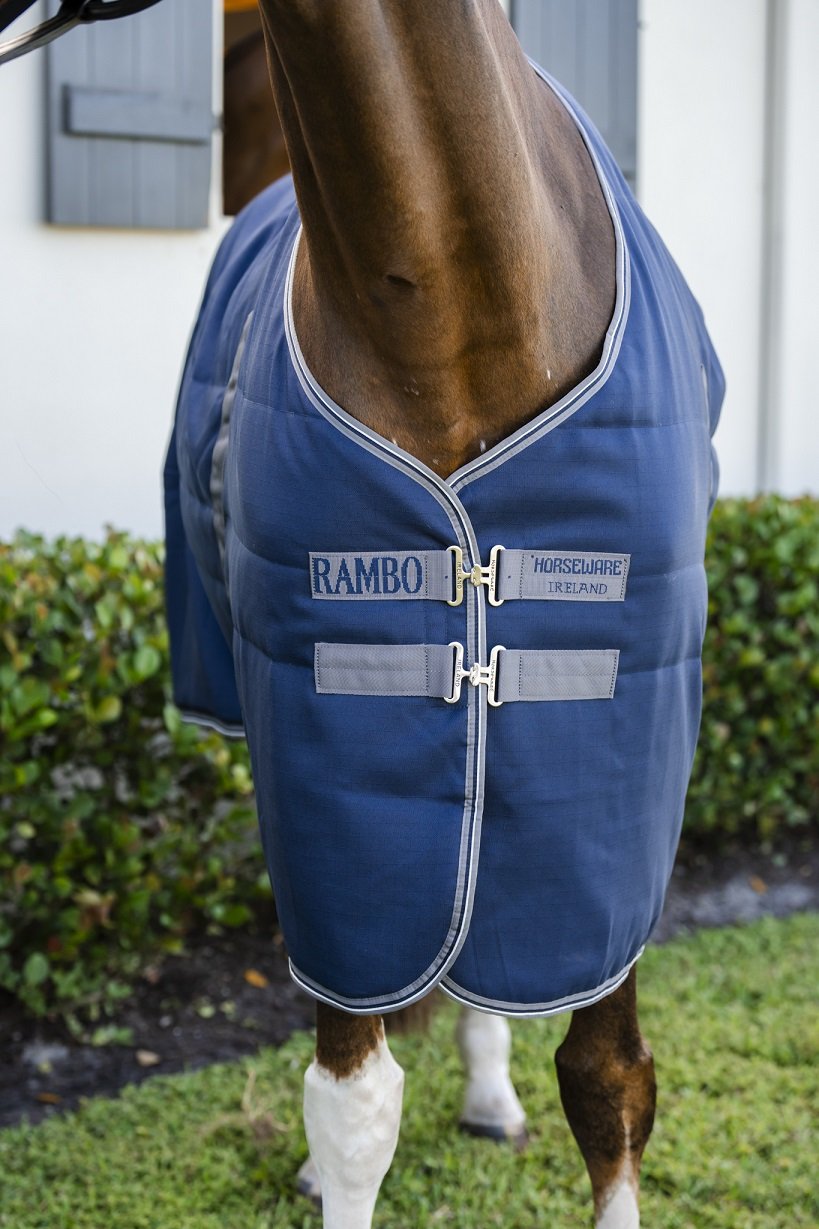 Rambo Stable Rug 200g Navy