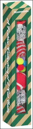 Foot Of Festive Cat Balls