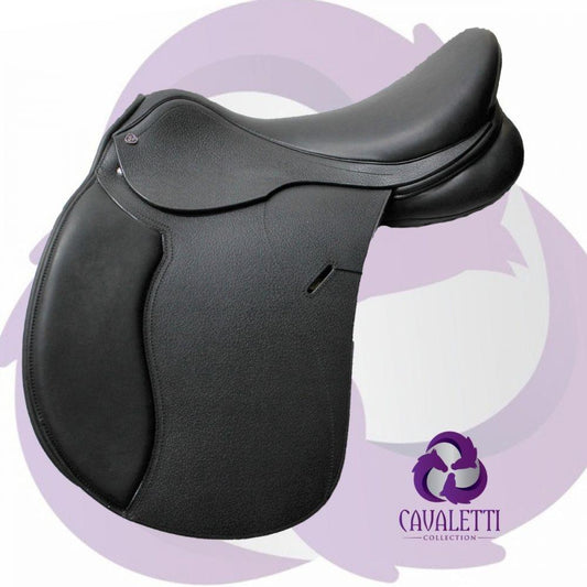 16.5" Black VSD GP Cavaletti Collection Saddle