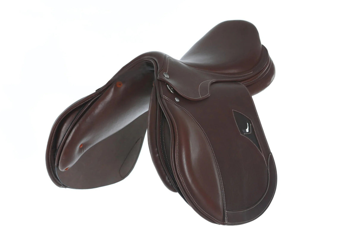 17" Tan Tech-1 Jumping Saddle