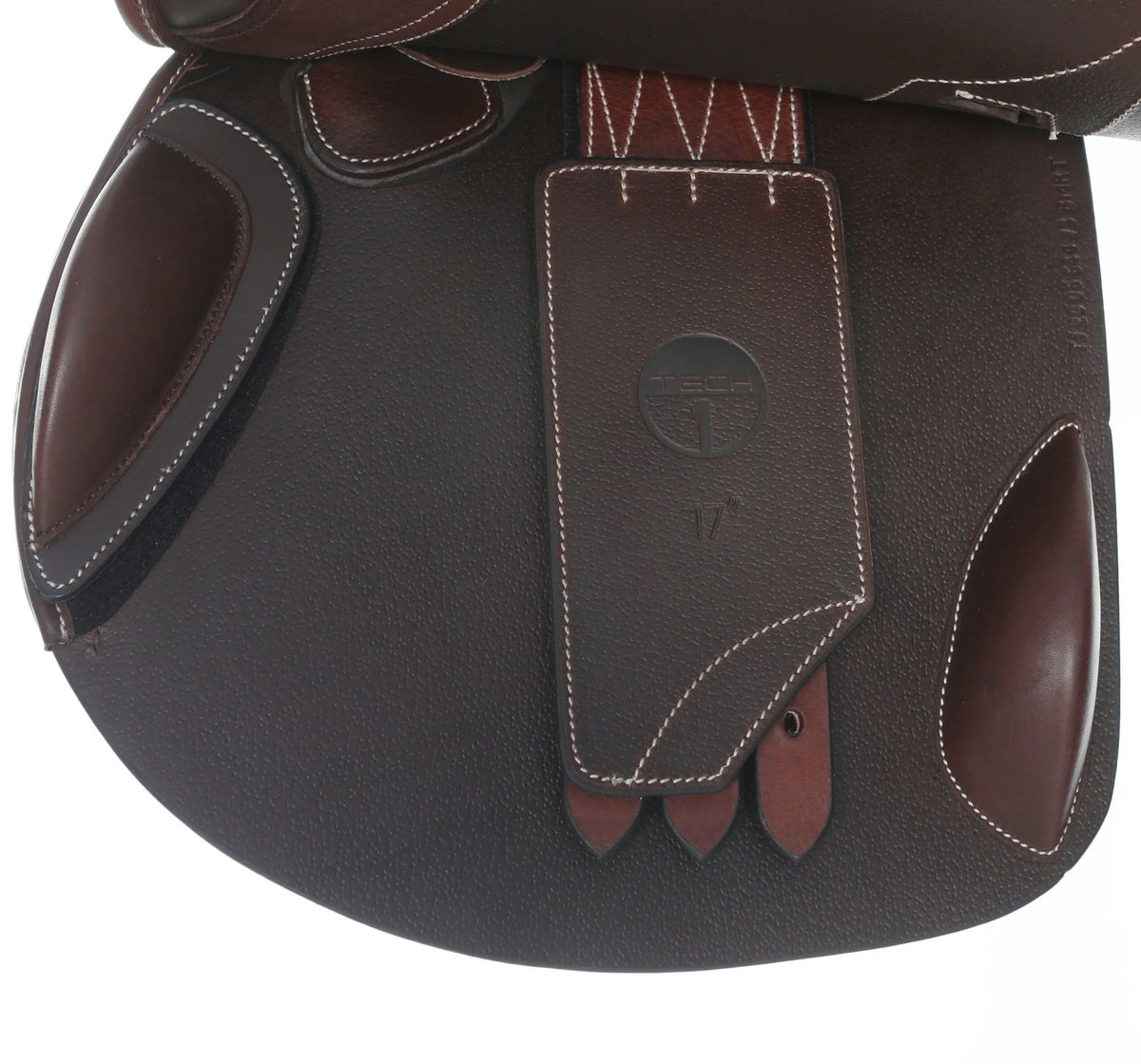 17" Tan Tech-1 Jumping Saddle