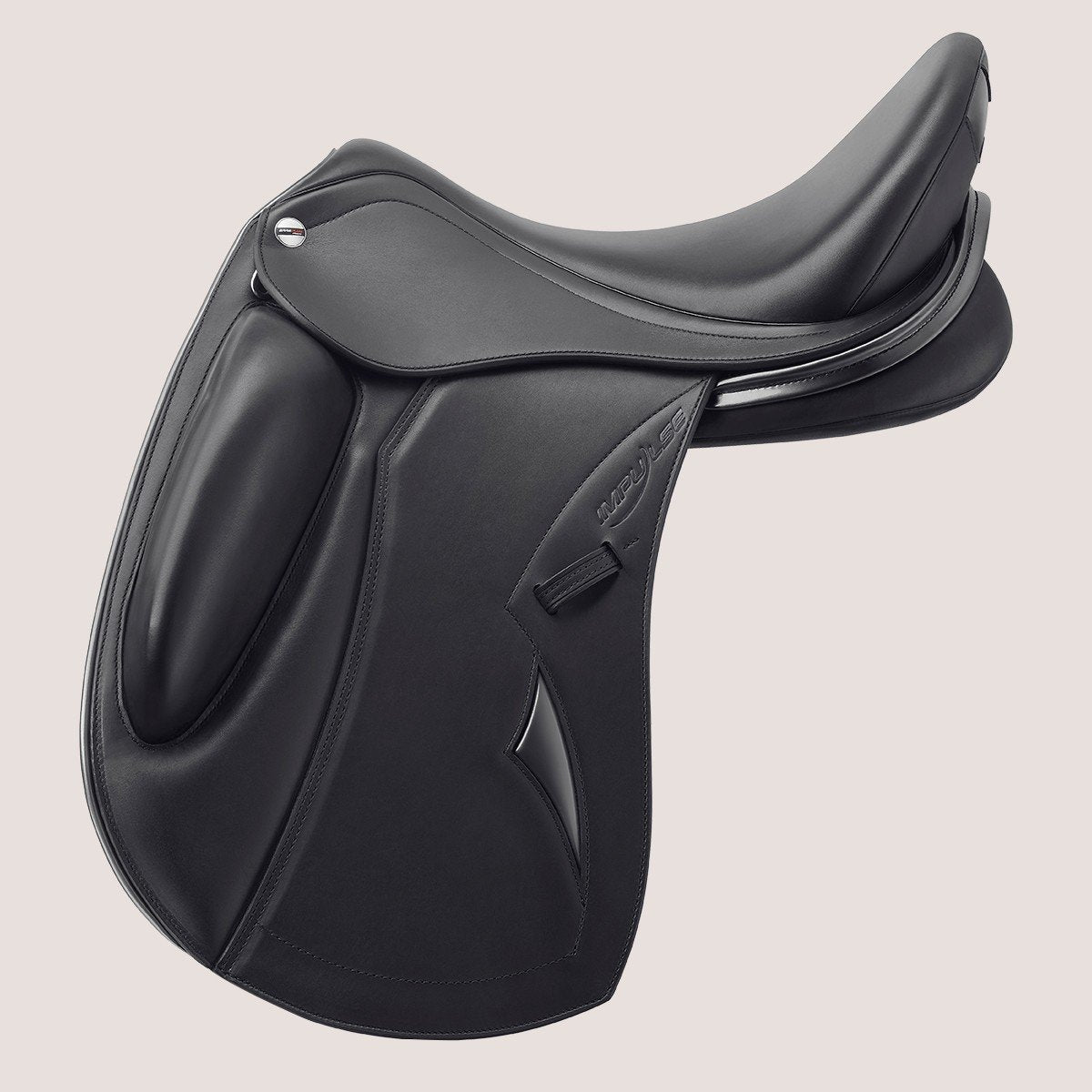 17" Black Double Leather DC Impulse Mono Erreplus Saddle