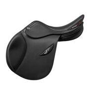 17" Black Double Leather JF SL Forward Flap