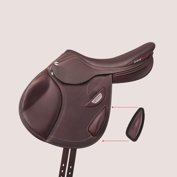 17" Black Eventing GT Mono Erreplus Saddle 33