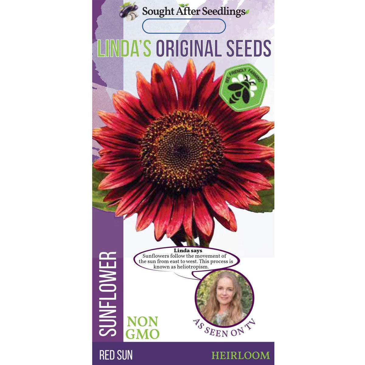 SUNFLOWER-RED SUN SEED