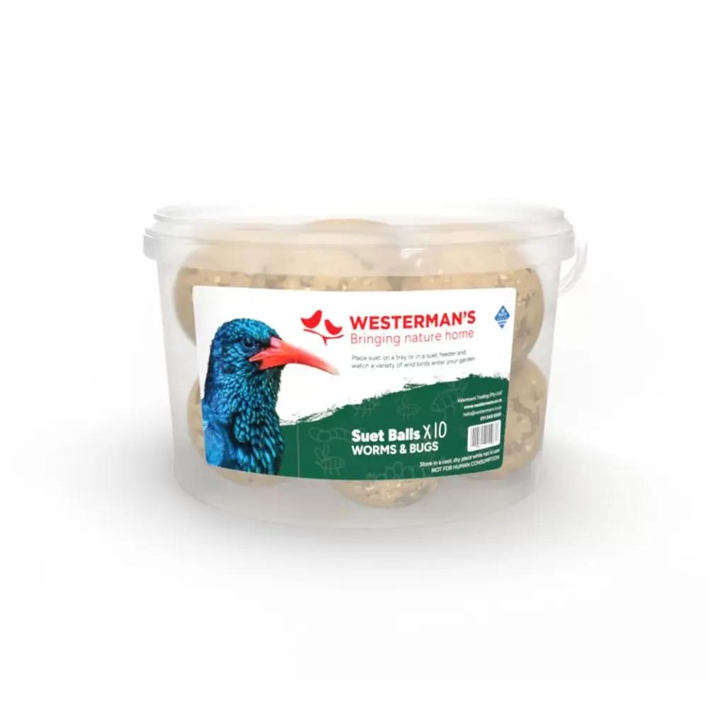 Suet Balls Worms & Bugs 10pack