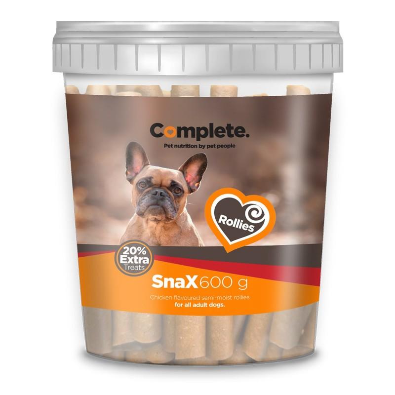 COMPLETE SNAX CHICKEN ROLLIES 600G