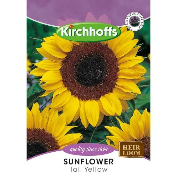 Flower Seed - Sunflower Tall Yellow