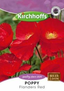 Flower Seed - Poppy Flanders Red