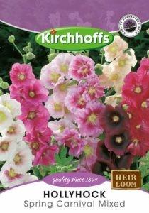 Flower Seed - Hollyhock spring carnival