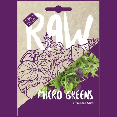 Raw - Micro Greens Oriental