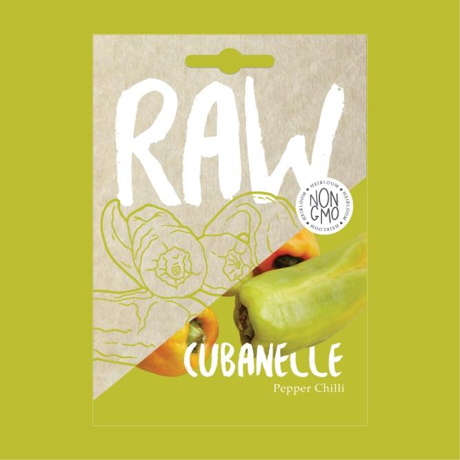 RAW CUBANELLE PEPPER CHILLI