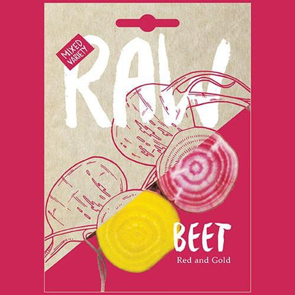 Raw - Beet Red & Gold