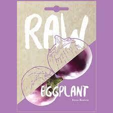 Raw - Eggplant Rosa Bianca
