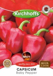 VEGGIE SEED - CAPSICUM - BABY PEPPER