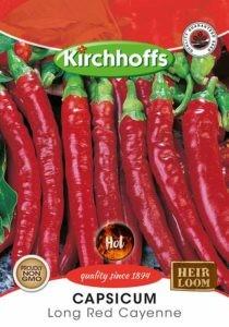 Veggie Seed - Capsicum Cayenne