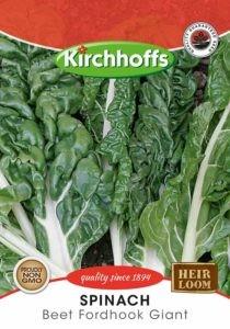 Veggie Seed - Spinach Fordhook