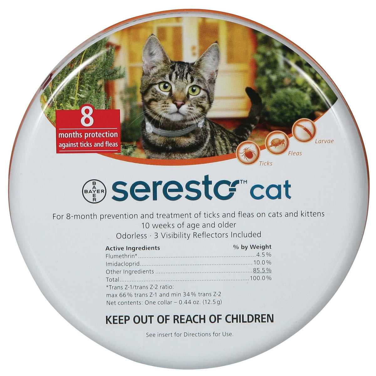 Seresto Tick & Flea Collar Cat