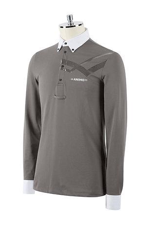 Animo Mens Albatros L/S Shirt Brown