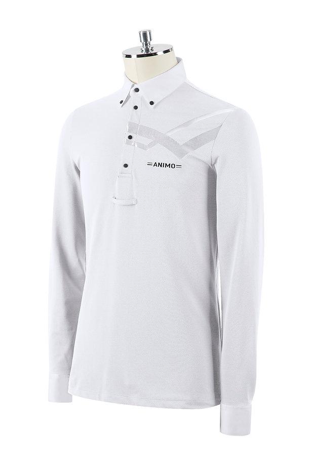 Animo Mens Albatros L/S Shirt White