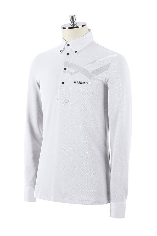 Animo Mens Albatros L/S Shirt White