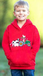 Hy Hoody Farmyard Red